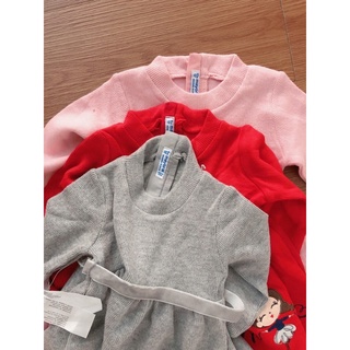 [THANH LÝ]- Váy len cô gái size 6m-36m
