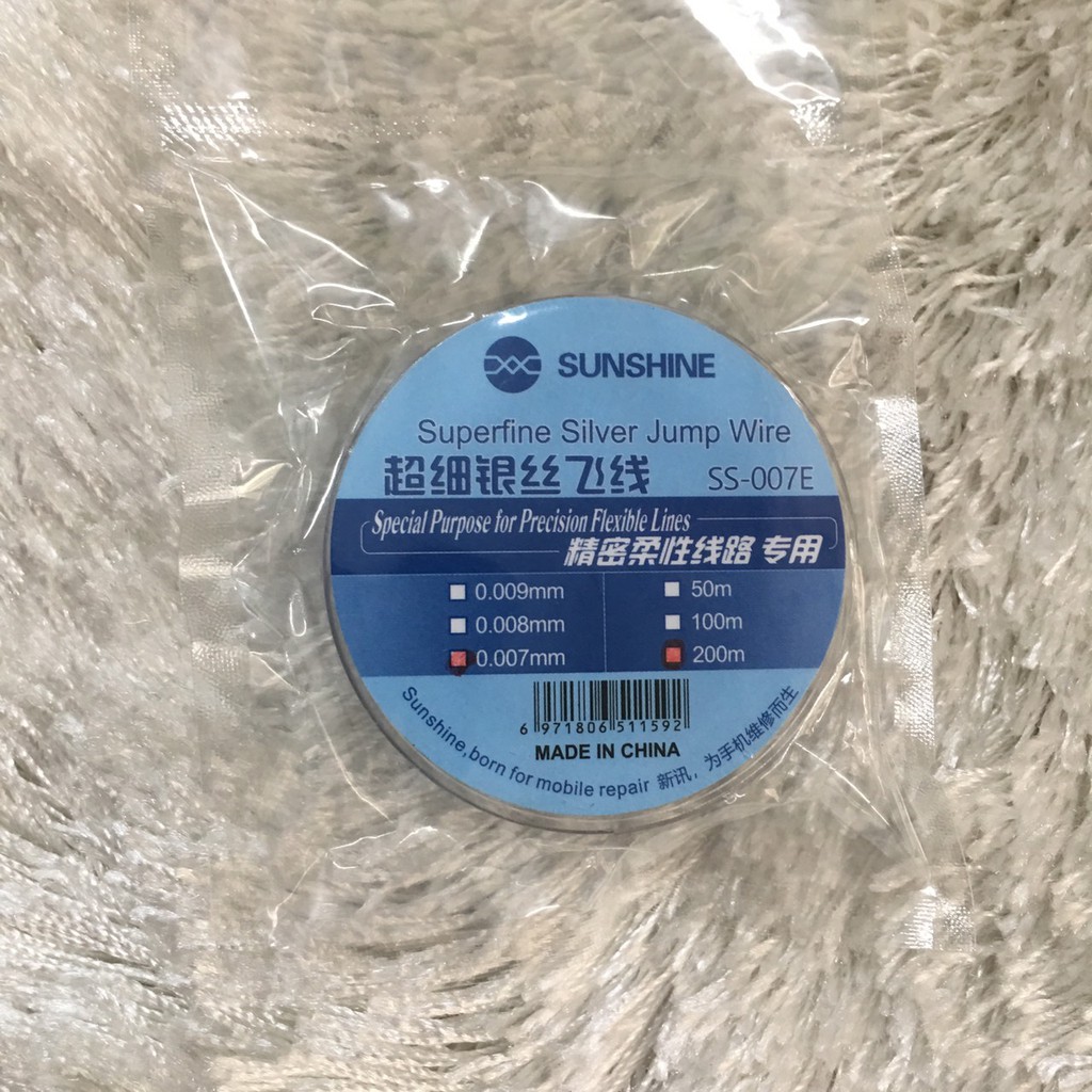 Dây bạc siêu mịn câu home hiệu sunshine SS-007E