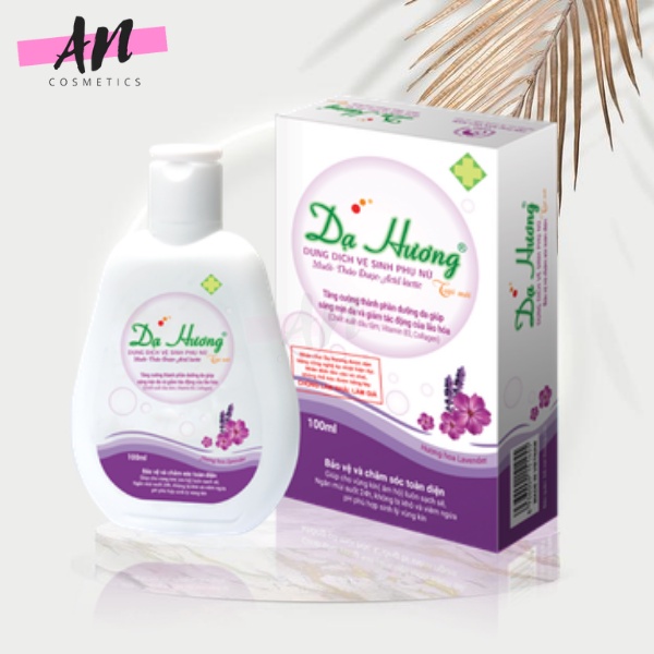 Dung dịch Dạ Hương vệ sinh phụ nữ 100ml hương lavender / lô hội