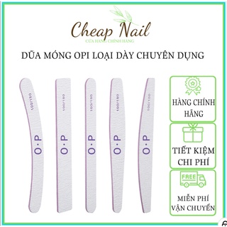 Dũa móng opi 100/180 Cheap Nail loại dày chuyên dụng
