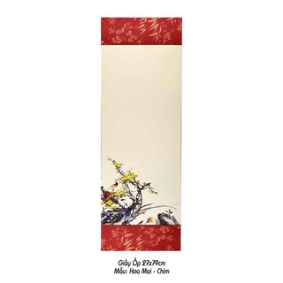 Giấy viết thư pháp ốp 27x79cm (05 tờ)
