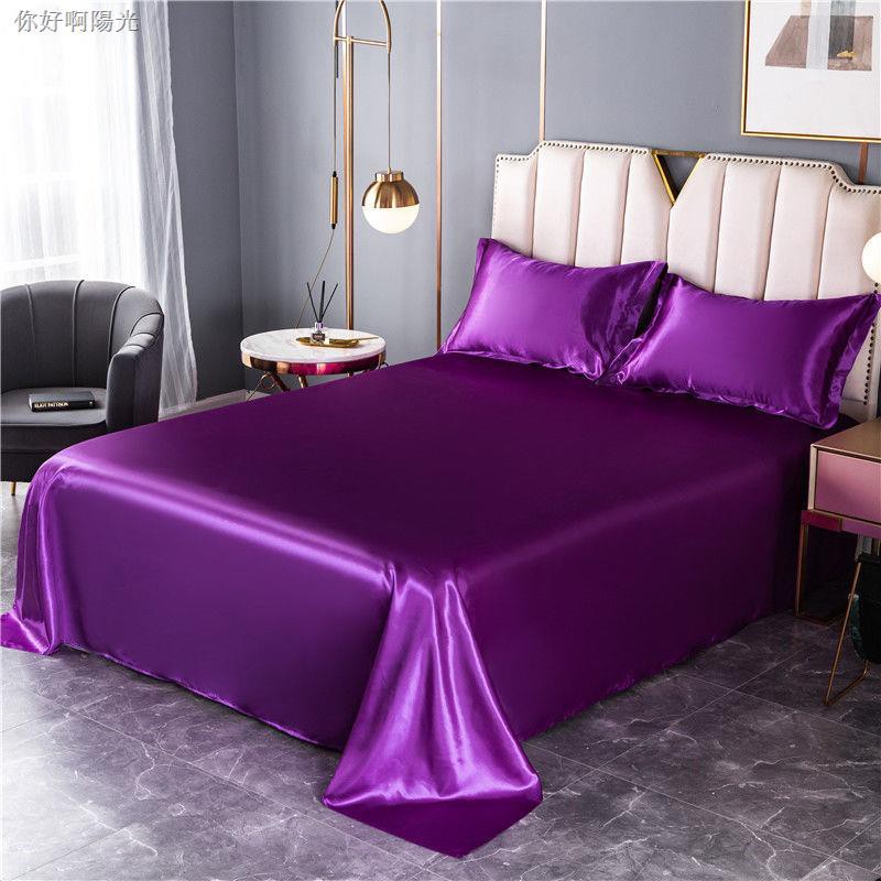 Bộ Chăn Ga Và Vỏ Gối Bằng Lụa Satin Chất Lượng