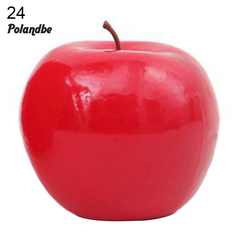 Mô hình trái cây táo/chuối/cam/chanh tạo phông nền chụp ảnh