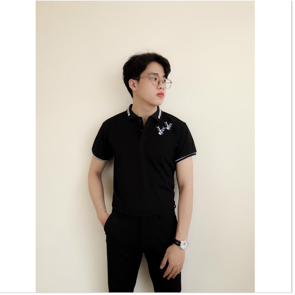 Áo thun cổ trụ ngắn tay đẳng cấp lịch lãm KOKO MI FASHION