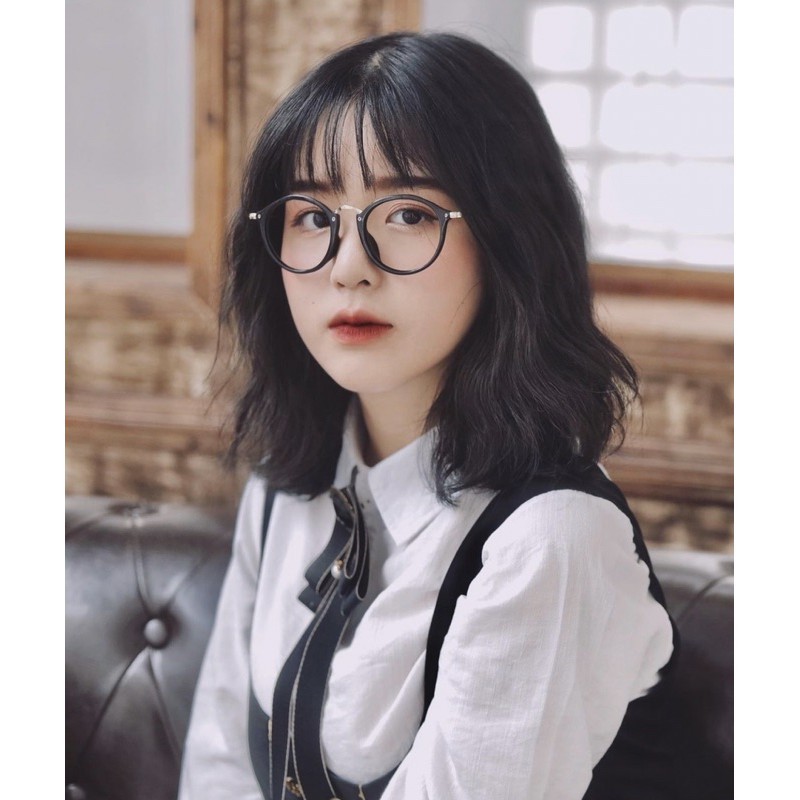 Gọng Kính Mắt Tròn Nữ Retro 634 Moss Store Dành Cho Học Sinh, Sinh Viên | BigBuy360 - bigbuy360.vn