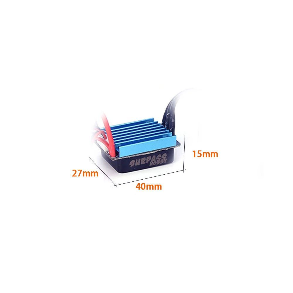 CHOOKEY Động Cơ Không Chổi Than ESC 2435 KV4800 25A Cho Xe Ô Tô Đồ Chơi Tỉ Lệ 1 / 16