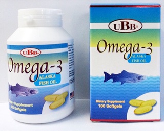 OMEGA 3 UBB ( hộp 100 viên)-Amipharma