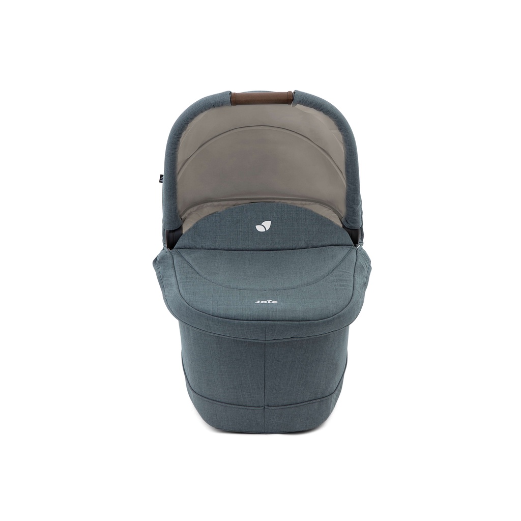 Nôi sơ sinh Joie Ramble Carrycot XL W/ RC Màu Pavement / GrayFlannel / Laurel / Lagoon