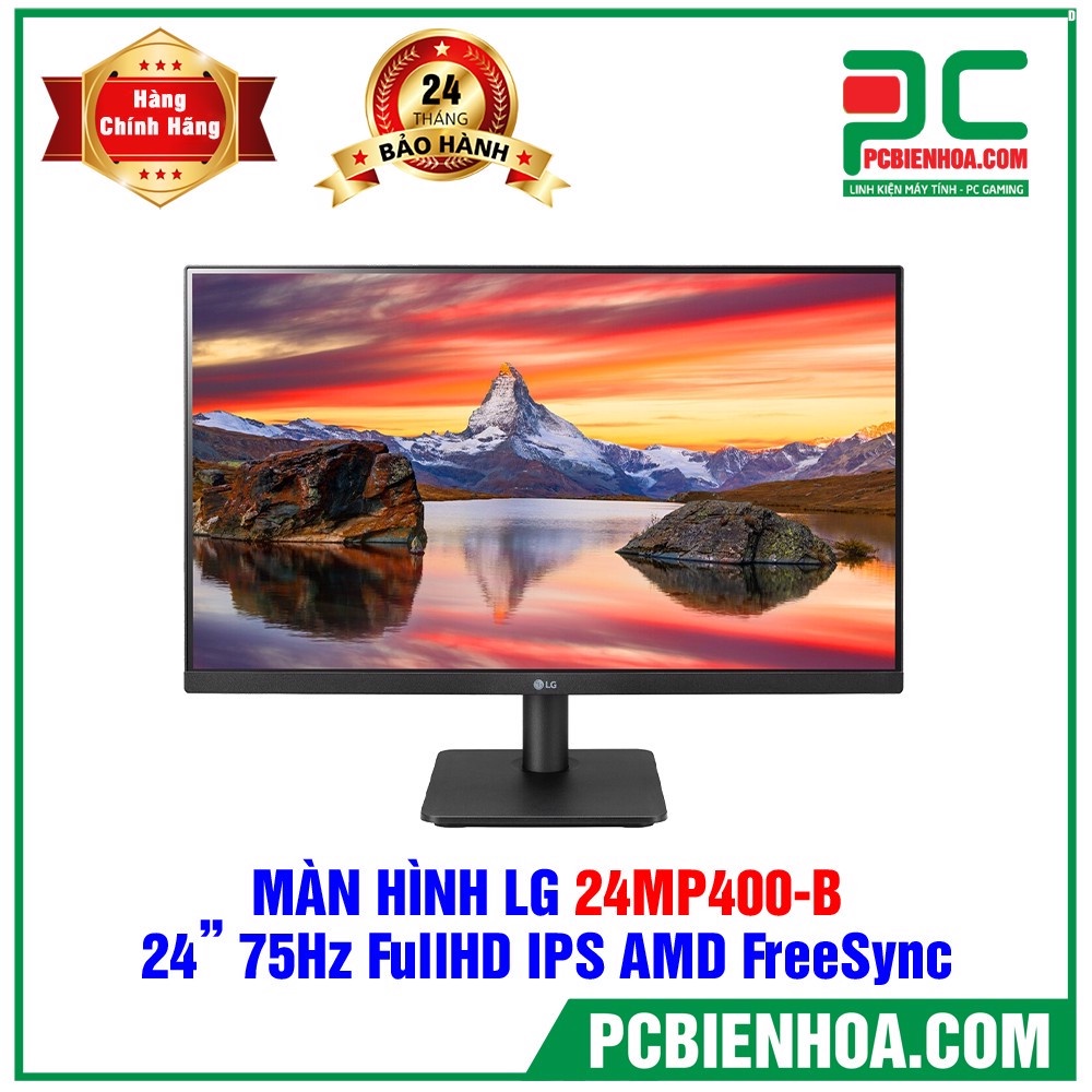 Màn hình máy tính IPS LG 24in 24MP59G chính hãng LG Việt Nam