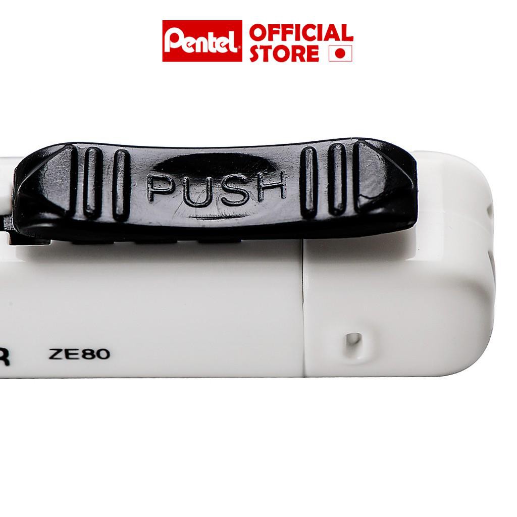 Bút Tẩy Pentel ZE80| Đầu Dẹt Dễ Sử Dụng| An Toàn Cho Mọi Lứa Tuổi