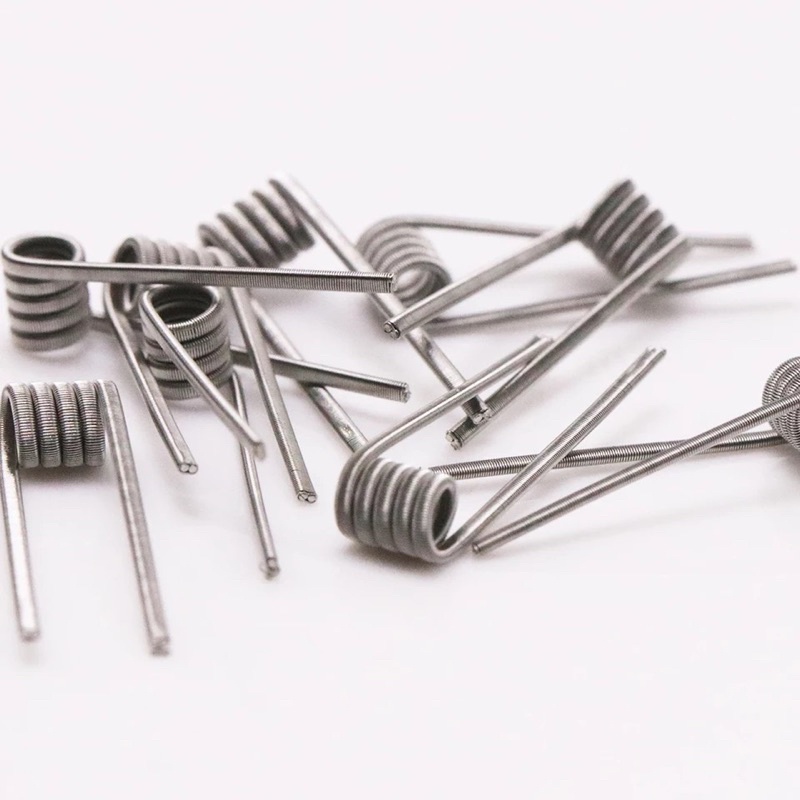 Cuộn dây điện trở nhiệt 2 lõi Ni80, quấn sẵn 0.26ohm(1 cặp)