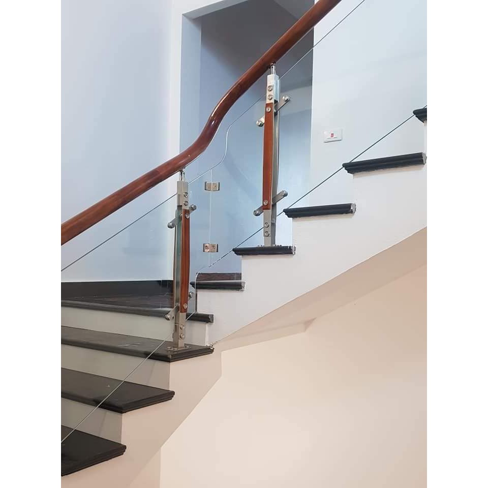 -Tay Vịn Nhựa Gỉa Gỗ