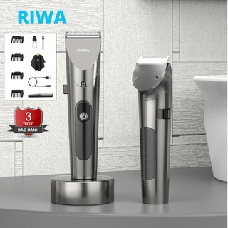 ○❃(NEW 2021)Tông Đơ Cắt Tóc Chuyên Nghiệp Cho Người Lớn Trẻ Em Riwa 6011 I Máy Bảo Hành Máy 3 Năm Il TĂNG Cửa Hàng FLYCO