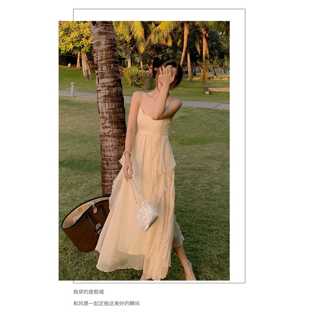 {SẴN}ĐẦM MAXI VÁY MAXI VOAN HAI DÂY HỞ LƯNG MẪU MỚI 2021 HÀNG QUẢNG CHÂU | BigBuy360 - bigbuy360.vn