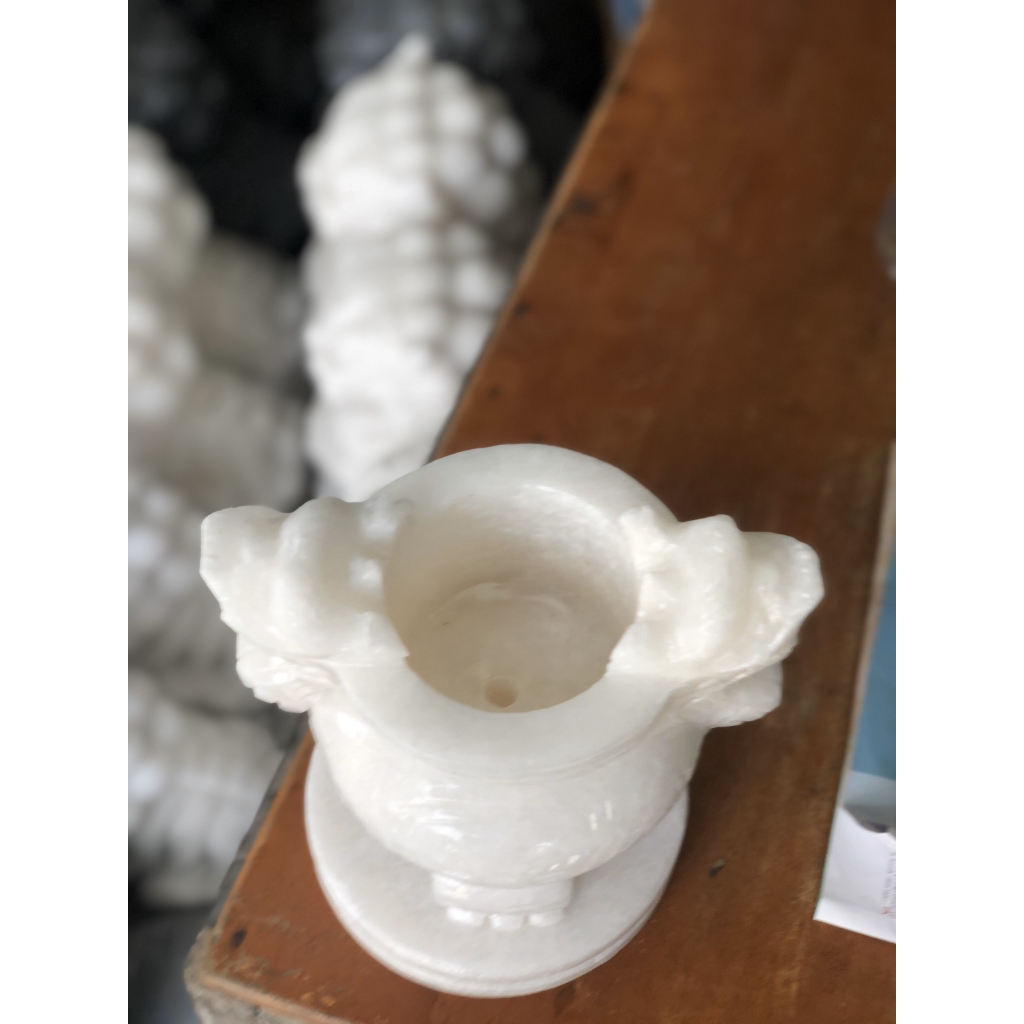 lư hương đá nước nước đường kính 20cm