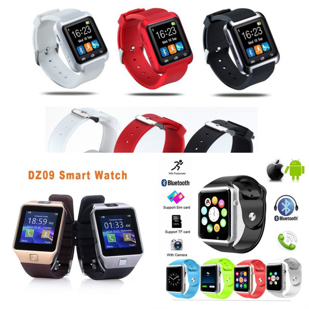 [FREESHIP] ĐỒNG HỒ SMARTWATCH A1 - DZ09 - U80 DÙNG SIM [HCM]