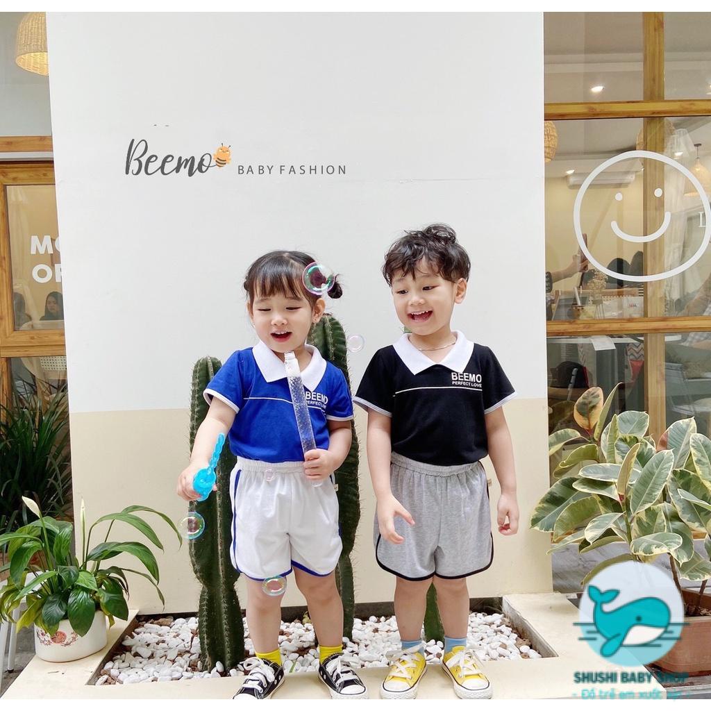 [Có sẵn] [Chất lượng] Bộ Thể Thao Beemo Có Cổ Polo Unisex Thun Cotton Mềm Mại