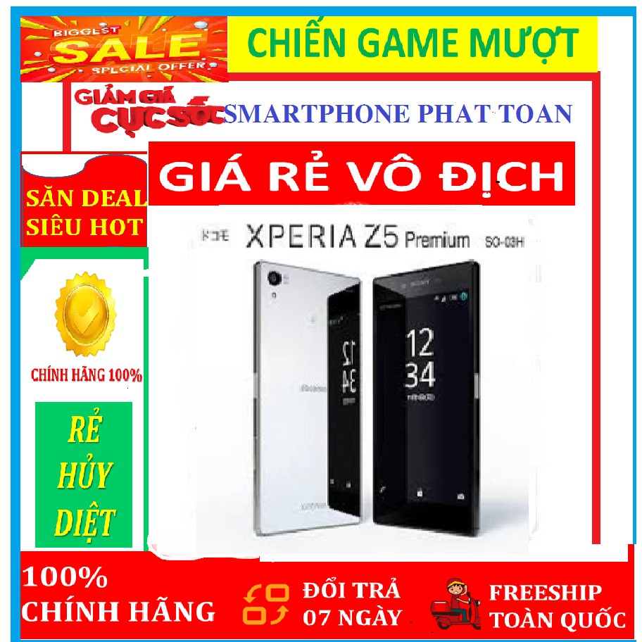 [SALE GIÁ SỈ] điện thoại Sony Xperia Z5 Premium 32G mới - Chơi PUBG/Free mượt