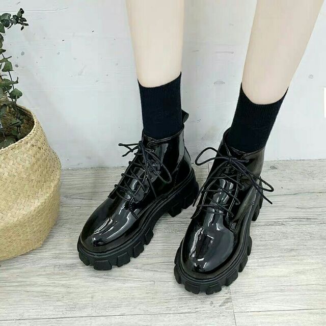 Giày Bốt Martin Hàn Quốc Đế Dày Cho Nữ | BigBuy360 - bigbuy360.vn