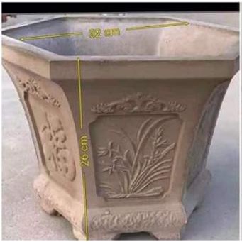 Khuôn Đúc Cây Lục Giác 32 Cao 26 Abs Có Lòng Trong Đổ Úp Đáy