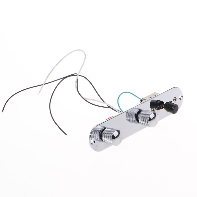 Nút Điều Chỉnh Âm Lượng 3 Chiều Bằng Chrome Cho Đàn Guitar