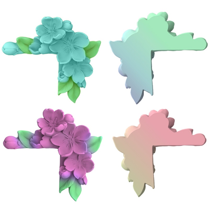 Khuôn Silicone Làm Đồ Trang Sức Hình Bông Hoa Đẹp Mắt DIY