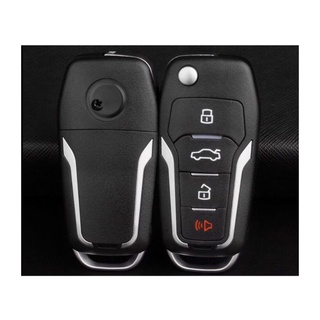 Vỏ chìa khoá độ gập xe Ford 4 NÚT