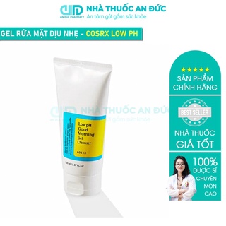 Cosrx – gel rửa mặt dịu nhẹ phù hợp với mọi loại da ngay cả da nhạy cảm và da mụn, tuýp 150ml – nhà thuốc an đức