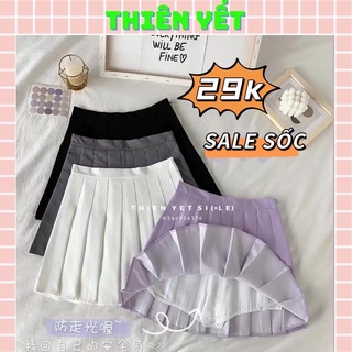 [XẢ KHO 3 NGÀY  ] Chân váy TENNIS xếp ly xoè dáng ngắn (có quần trong) thể thao năng động dancer nữ //Thiên Yết