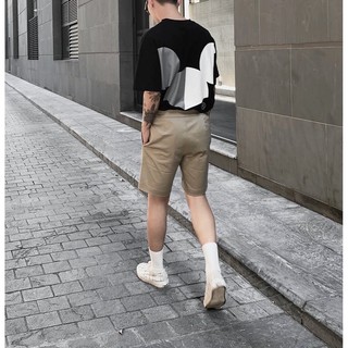 SHORTS BASIC trắng, kem - quần âu ngắn nam "CHUỘT TRẮNG" có big size