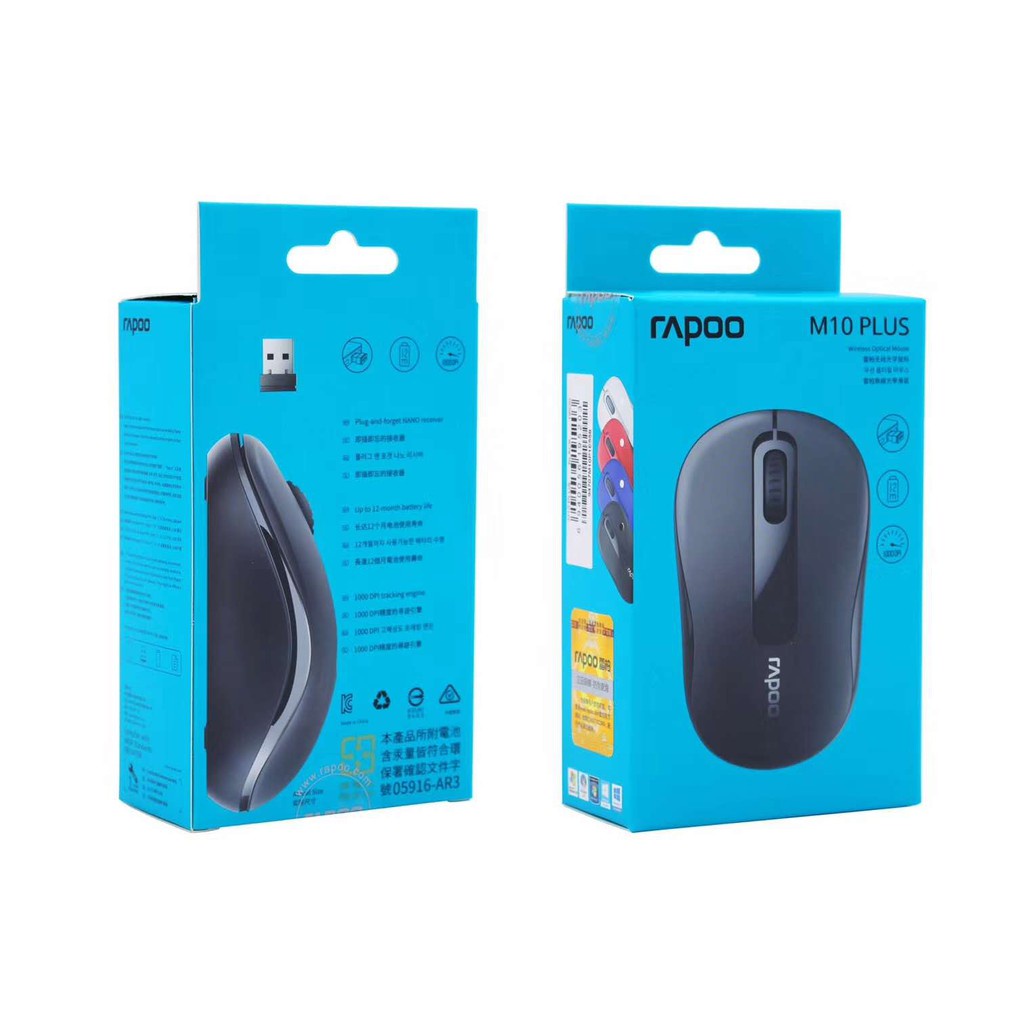 CHUỘT KHÔNG DÂY RAPO M10PLUS