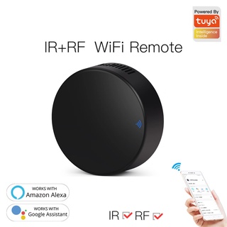 Aubess Tuya Wifi Rf + Go Universal Remote Controller For Air Conditioning Tv/Appliances/Smart Life App Voice Control Work With Alexa Google Home