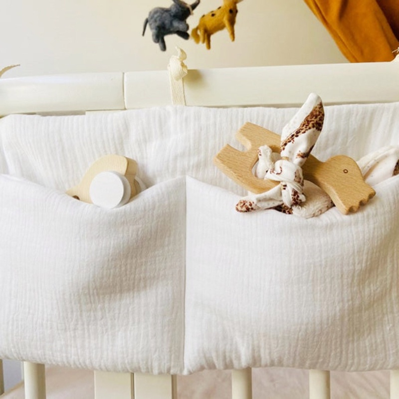 ✿ Túi Đựng Tã Lót / Đồ Chơi Bằng Cotton Tiện Dụng Cho Bé