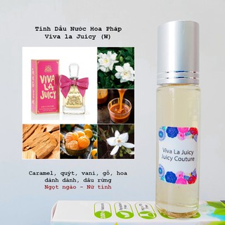 (107W) Tinh Dầu Nước Hoa Pháp - Viva La Juicy Juicy Couture