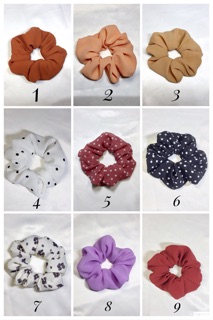Srunchies - Cột tóc vải chiffon, voan siêu xinh ( HÌNH THẬT 100% )