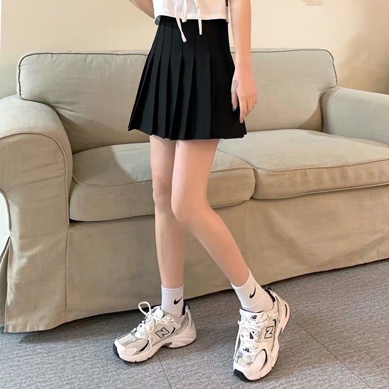 [Mã  EMMA10K Giảm 10k cho đơn hàng từ 199k] Chân Váy Xếp Ly, Chân Váy Chữ A Dáng Ngắn Phong Cách Hàn Quốc HH109 | BigBuy360 - bigbuy360.vn