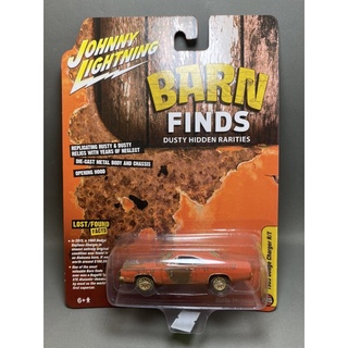 Johnny lightning - 1969 dodge charger rt - xe mô hình tỉ lệ 1/64