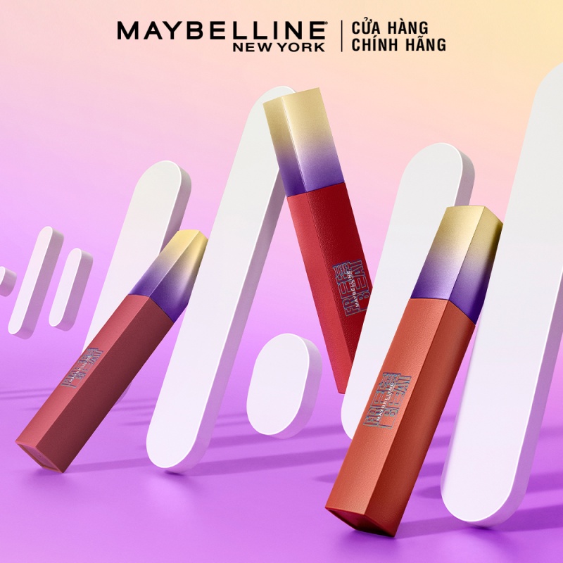 [Phiên bản giới hạn] Son Kem Lì 16h Lâu Trôi Maybelline New York Super Stay Matte Ink Free The Beat Lipstick 5ml | BigBuy360 - bigbuy360.vn