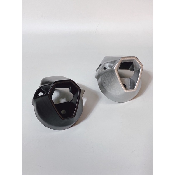 Chụp đít pô, chụp bô xe Winner V1 đen nhám không tem, màu bạc