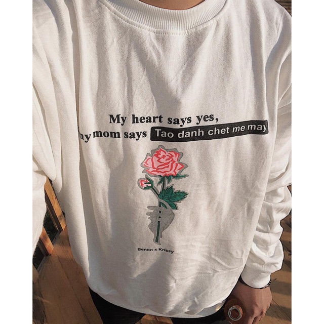 Áo sweater cây Bông
