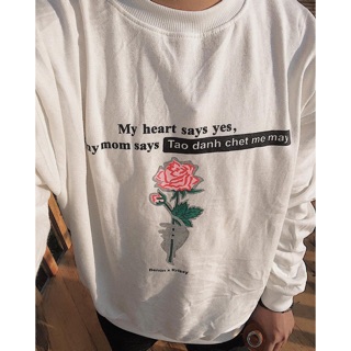 Áo sweater cây Bông