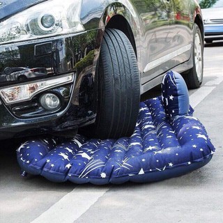 Giường hơi, nệm hơi ô tô xe hơi mini cho xe hơi, đệm hơi dù dày dặn biết ghế xe hơi thành 1 chiếc giường