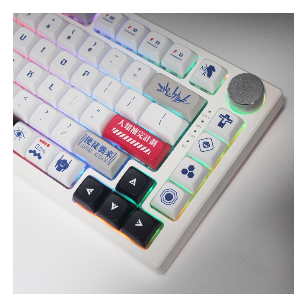 EVA-04 Keycaps XDA Hồ sơ EVANGELION Chủ đề Anime PBT DYE SUB Bàn phím cơ Keycaps