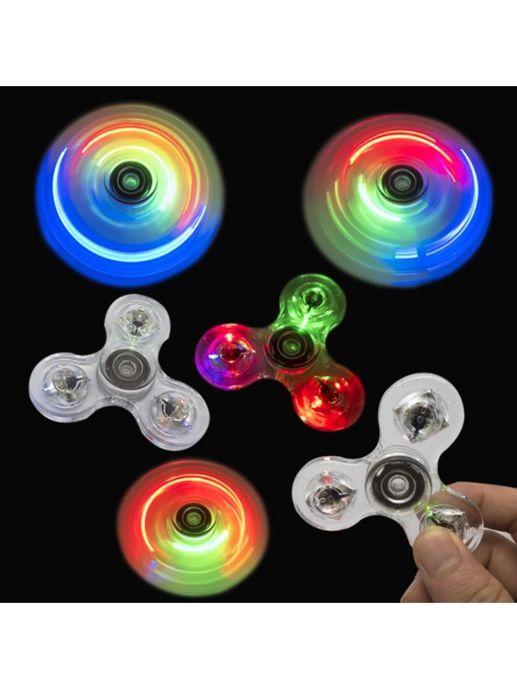 Con Quay Đồ Chơi Fidget Spinner Có Đèn Led Cho Trẻ Em / Người Lớn