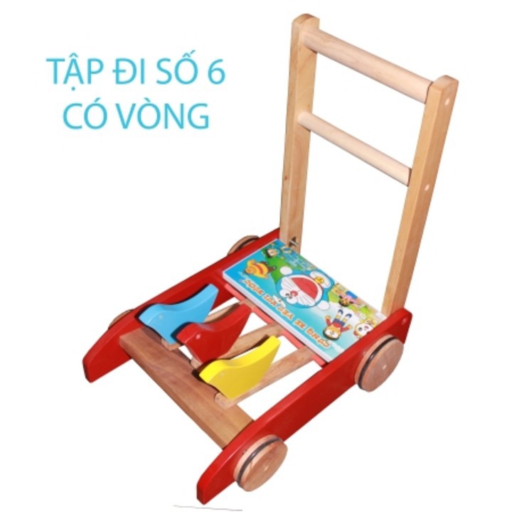 [Cao Cấp] Xe Tập Đi Bằng Gỗ Song Son Cho Bé