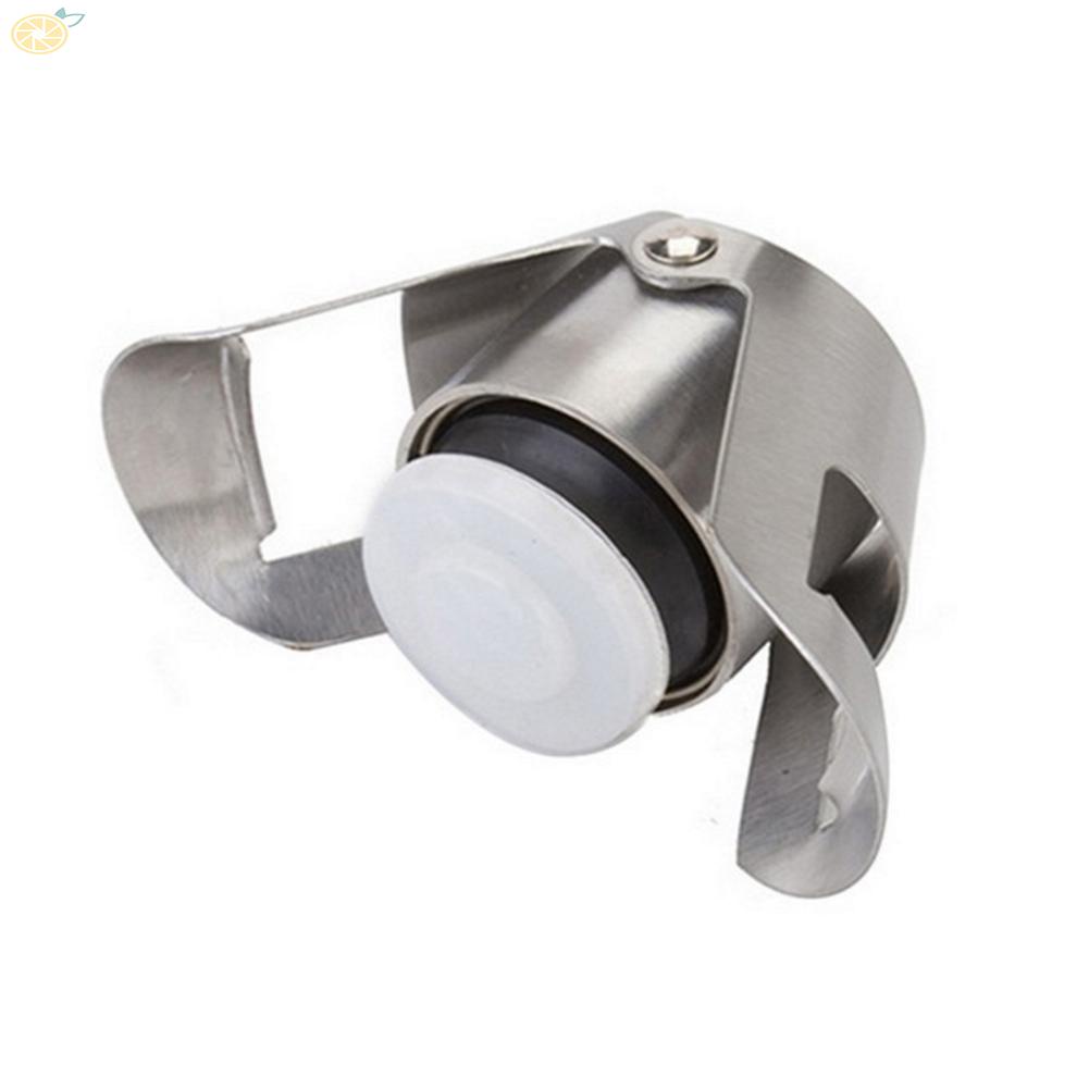 【VARSTR】Sealing Plug Wine Corks Reusable Stainless Steel+Silicone Champagne Stopper