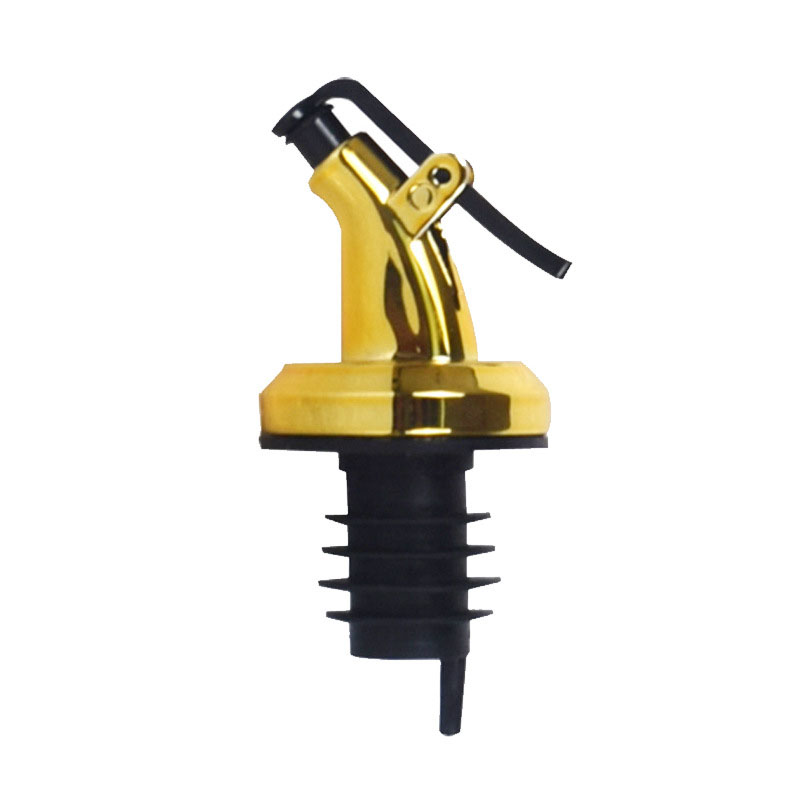 Oil pourer soy sauce vinegar bottle head oil leaking oil bottle mouth oil bottle cap oil mouth plastic oil bottle stopper