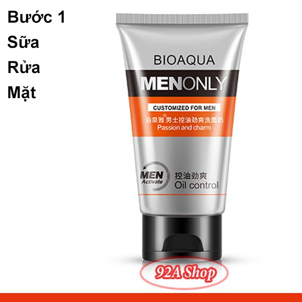 BỘ 3 MÓN DƯỠNG TRẮNG DA GIẢM DẦU VÀ MẶT NẠ CHO NAM | BigBuy360 - bigbuy360.vn