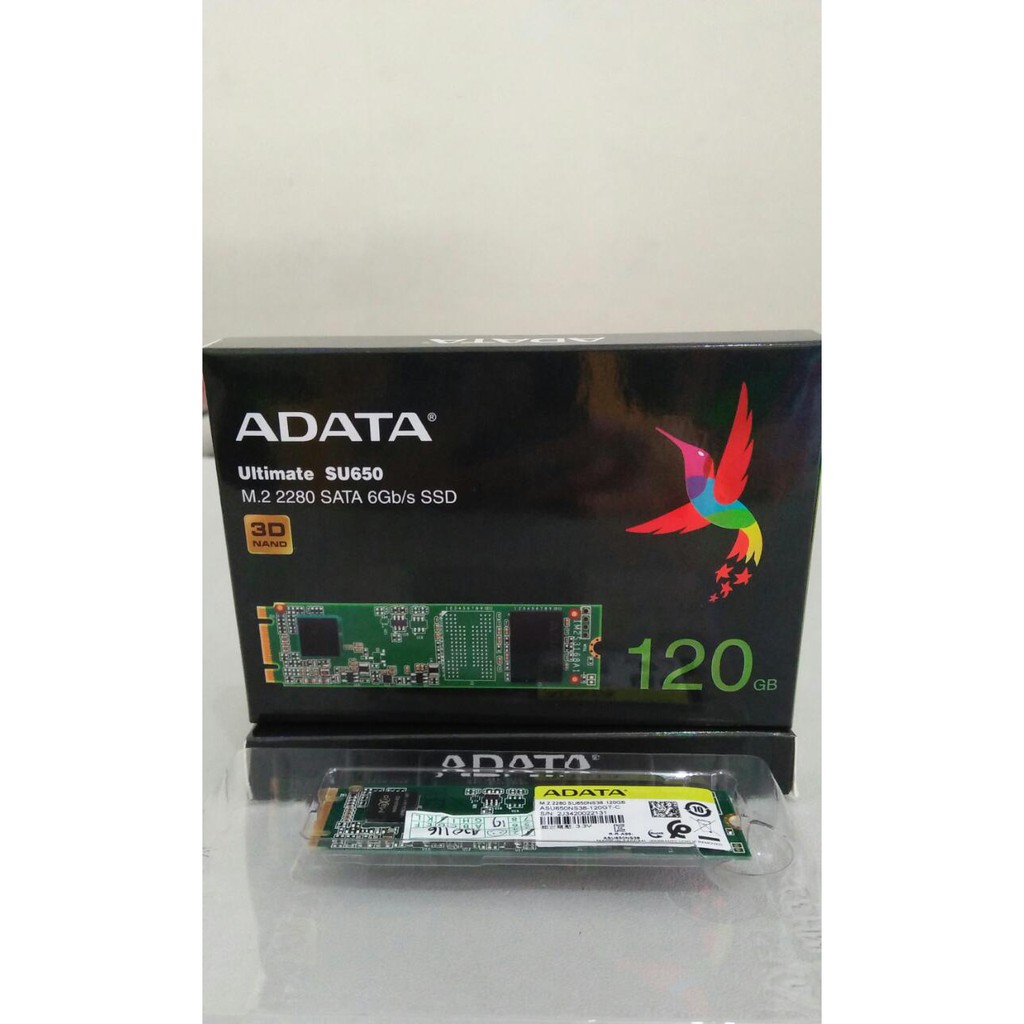 Điện Thoại Adata Ssd M.2 M2 2280 Ultimate Su650 120gb