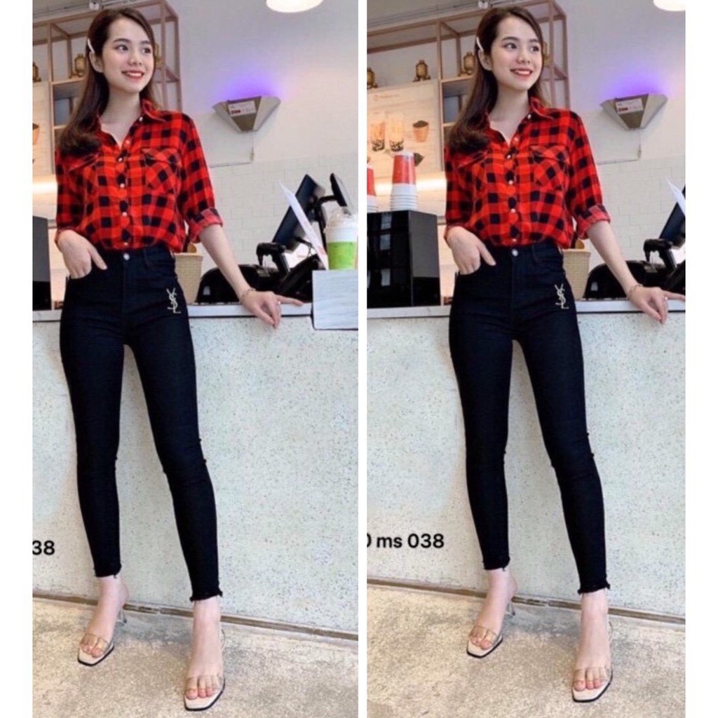 Quần Kaki Nữ trơn Co Giãn 4 chiều Cực Tốt Chuẩn Form SML | BigBuy360 - bigbuy360.vn